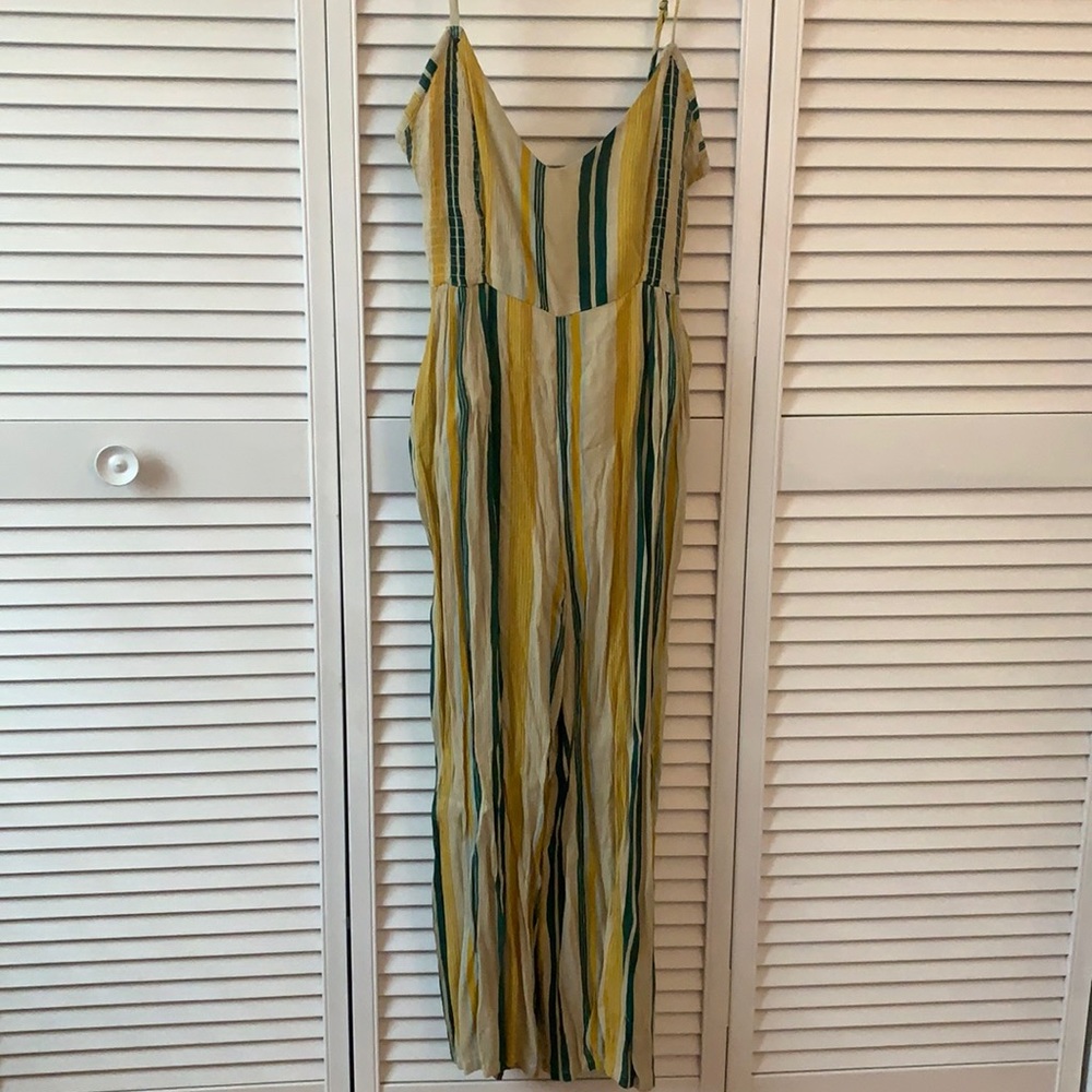 Spaghetti strap jumpsuit